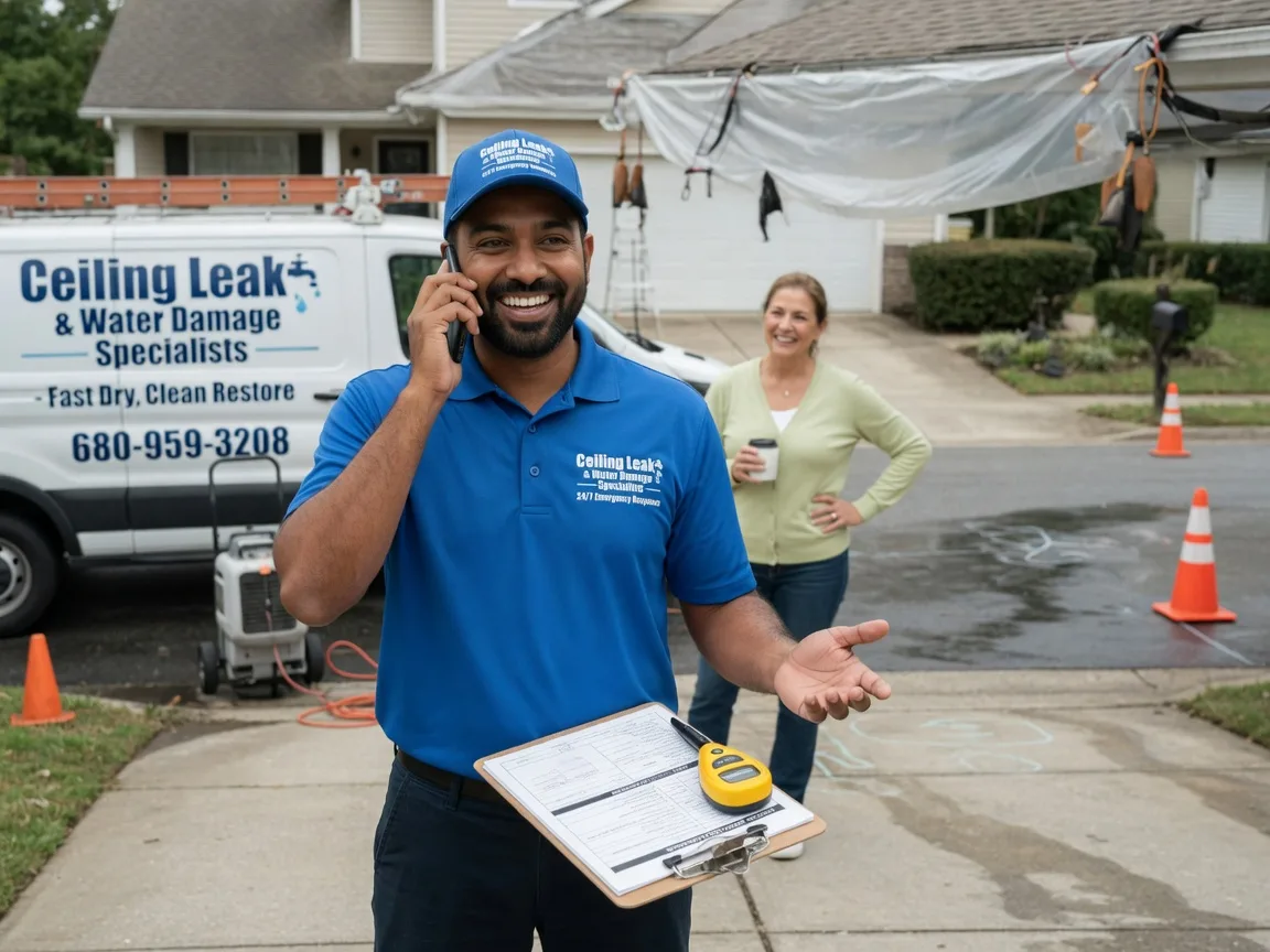 Ceiling Leak Cleanup Dos Rios, CA FAQs